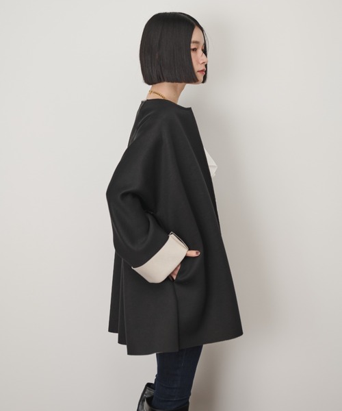 「Shelly island」 ノーカラージャケット M ホワイト レディース_画像7