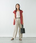 「GLOBAL WORK」 ノースリーブブラウ...の詳細画像1