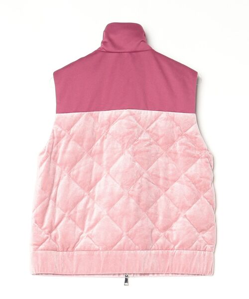 MONCLER（モンクレール） ワンポイントダウンベスト M ピンク