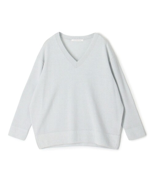 25SS✨ギャルリーヴィー　GALERIE VIE　コットンカノコVネックニット GALERIE VIE（ギャルリー ヴィー） ニット セーター ドライカノコ V