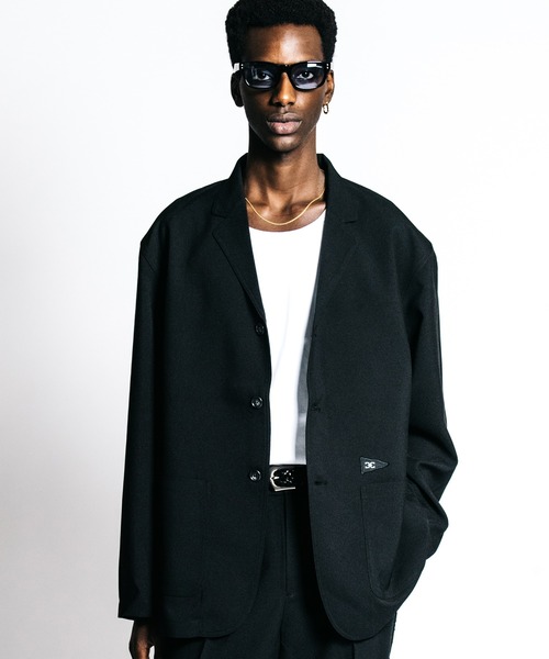 ジャケット テーラードジャケット 3B TAILORED JACKET _ MELANGE ALL SEASON EASY CARE メンズ