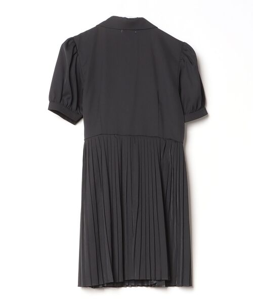 「Newlyme」 シャツワンピース MEDIUM ブラック レディース_画像2