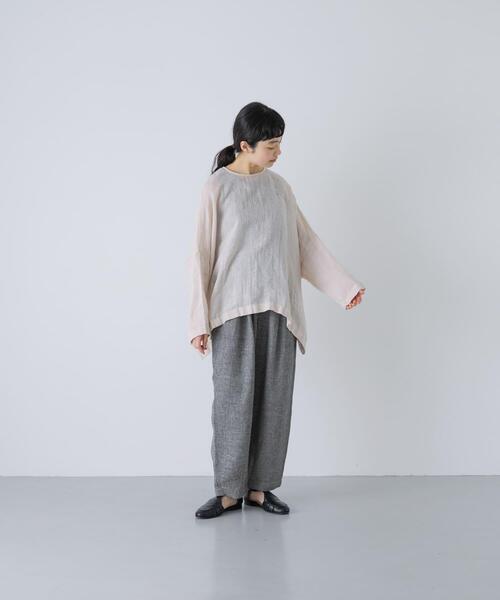 ★新品タグ付★アーバンリサーチ 【かぐれ】　ガウチョ　パンツ　ドット　黒　フリー 秋冬新作 パンツ ガウチョパンツ ボトムス 七分丈 レディース ズボン