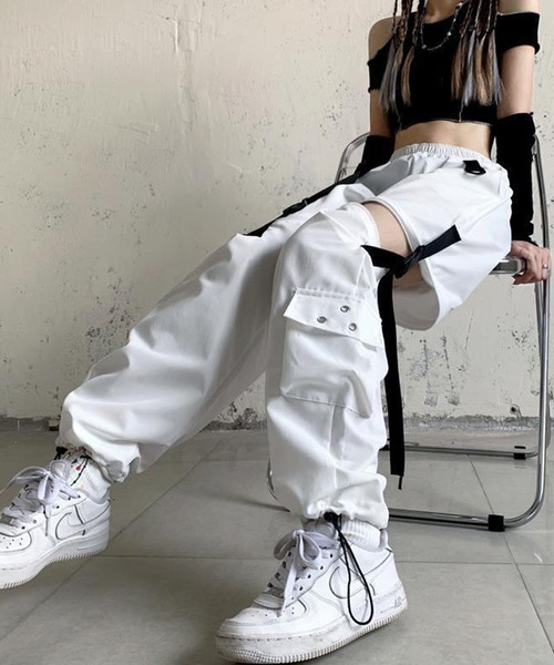 「GLAMOROUS JANE」 イージーパンツ M ブラック レディース_画像4