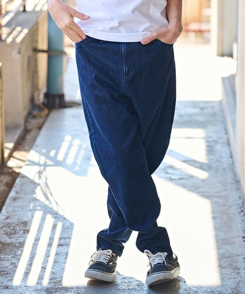 「CAMBIO」 デニムパンツ L インディゴブルー メンズの画像