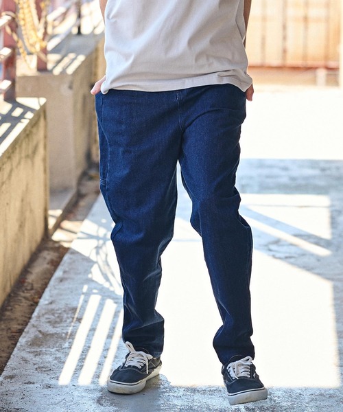 「CAMBIO」 デニムパンツ L インディゴブルー メンズの画像