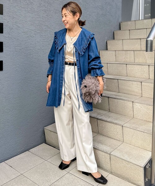「NOLLEY'S」 パンツ 36 ブラウン レディースの画像