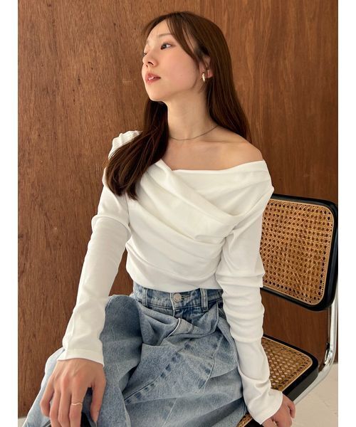 FRAY I.D（フレイ・アイディー） 長袖カットソー F ピンク レディース