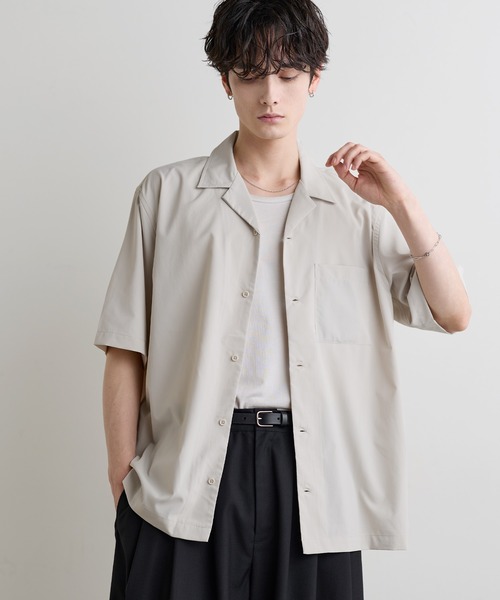 ASTRONOMY シャツ 半袖 Buyer's Select/ポリエステル半袖オーバー