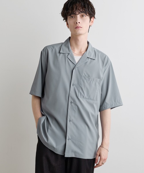 ASTRONOMY シャツ 半袖 Buyer's Select/ポリエステル半袖オーバー