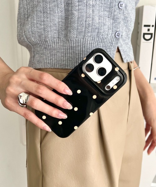 スマホケース シンプルドットスマホケース iPhoneケース iPhone 17