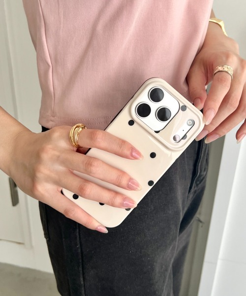 スマホケース シンプルドットスマホケース iPhoneケース iPhone 17