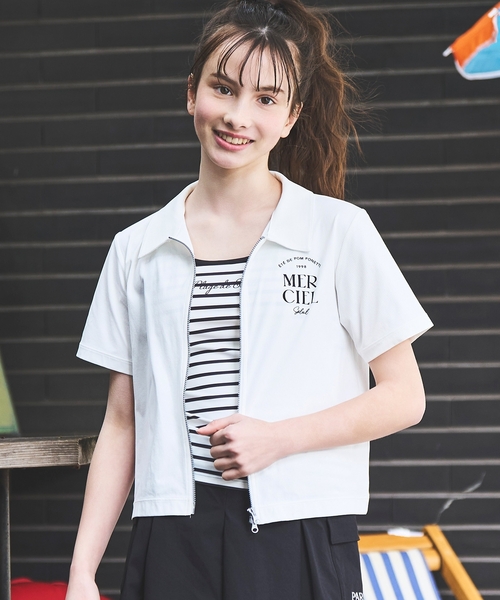 pom ponette junior（ポンポネット ジュニア） uvカット 水着 「SWIM 