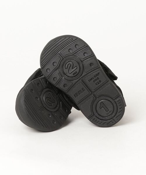 「IFME」 「KIDS」ローカットスニーカー 14.0cm ブラック キッズ_画像3