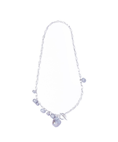 ネックレス 「quip queint」gaea necklace/ガイア ネックレス シルバー 淡水パール レディースの画像