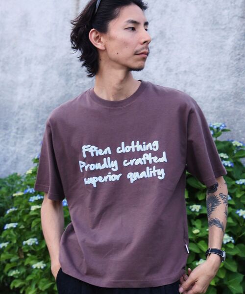 「FFEIN」 半袖Tシャツ SMALL ブルー メンズ_画像6