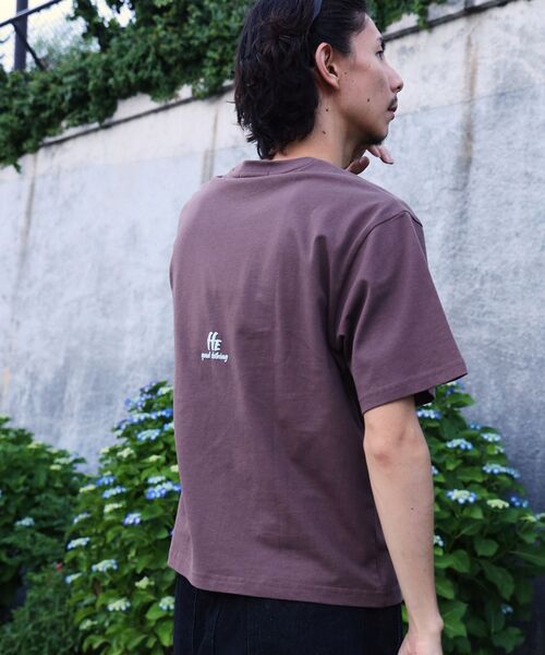 「FFEIN」 半袖Tシャツ SMALL ブルー メンズ_画像8