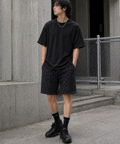UP START パンツ 「Bls」 「ZM」「Bling Leads」パイル生地 レオパード