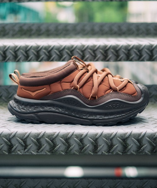 「HOKA」 スリッポン 25.5cm ブラウン メンズ_画像2