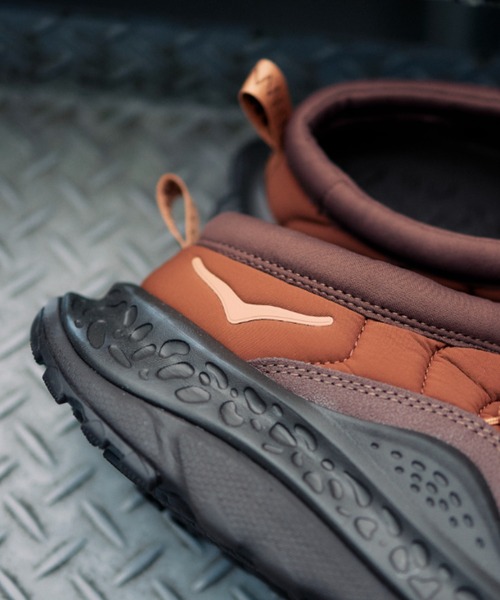 「HOKA」 スリッポン 25.5cm ブラウン メンズ_画像5