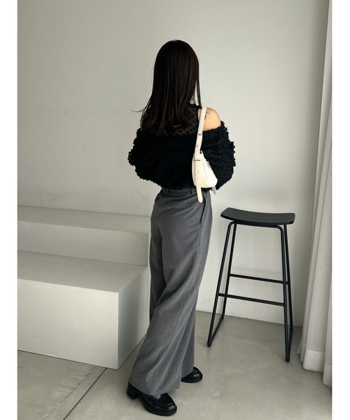 「SNIDEL」 パンツ 0 ベージュ レディース_画像9