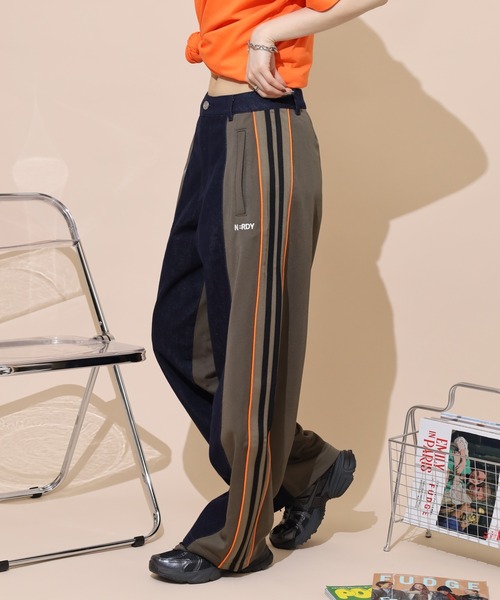 「NERDY」 パンツ SS レッド メンズ_画像3