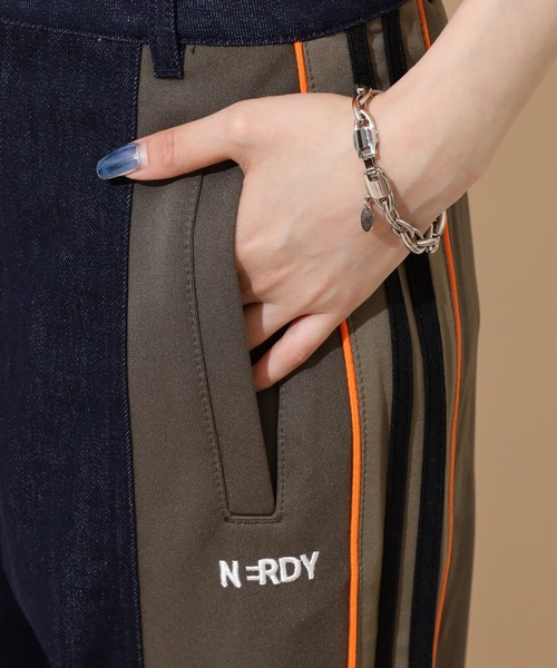 「NERDY」 パンツ SS レッド メンズ_画像7