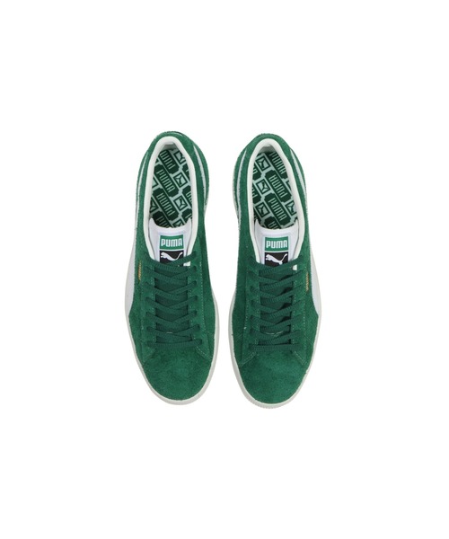 「PUMA」 ローカットスニーカー 27.5cm グリーン メンズ_画像2