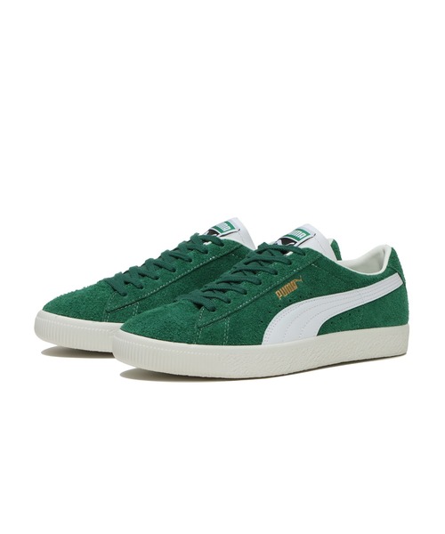 「PUMA」 ローカットスニーカー 27.5cm グリーン メンズ_画像3