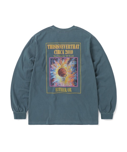 「thisisneverthat」 長袖Tシャツ M ネイビー メンズ_画像7