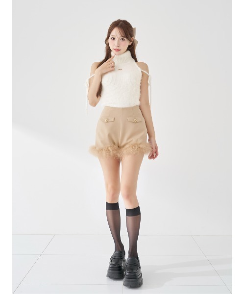 Darich ポイントエアリーフェザーショートパンツ Darich（ダーリッチ） パンツ ポイントエアリーフェザーショートパンツ
