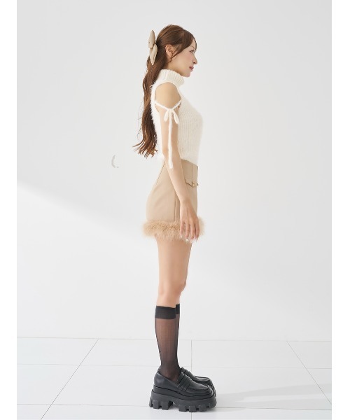 Darich（ダーリッチ） パンツ ポイントエアリーフェザーショートパンツ