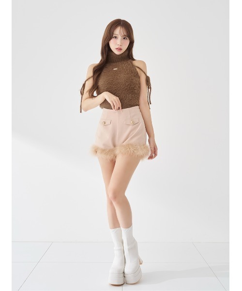 Darich（ダーリッチ） パンツ ポイントエアリーフェザーショートパンツ
