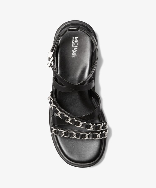 MICHAEL KORS（マイケルコース） フラットサンダル 5.5 ブラック