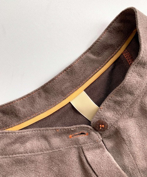 「Q」 長袖ワンピース MEDIUM ダークブラウン レディース_画像5