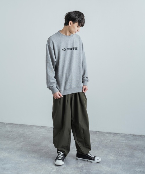 国産爆買い スウェット NO COFFEE × FRUIT OF THE LOOM フルーツオブザルーム コラボ オーバーサイズ 裏毛スウェットシャツトレーナー ZOZOTOWN PayPayモール店 - 通販 - PayPayモール 好評爆買い