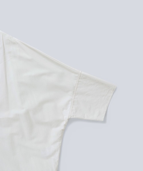 ブラウス シャツ COTTON PAPER COMPACT POPLIN KAFTAN DRESS レディース COTTON PAPER COMPACT POPLIN KAFTAN DRESS | WHITE MAILS