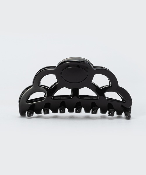 ALEXANDRE DE PARIS ヘアクリップ ブラック ALEXANDRE DE PARIS ブラック ヘアクリップ