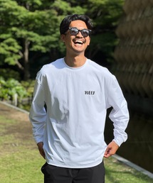 新品　REEF  ラッシュガード　S　155～163 REEF】HERITAGE LOGO RASH S/S TEE（ラッシュガード）｜REEF