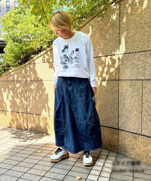 tシャツ GREEN BOWL Heavy Weight L/S T-shirts(Aloha Hawaii柄) レディース メンズ GREEN BOWL Heavy Weight L/S T-shirts(Aloha Hawaii柄)（T