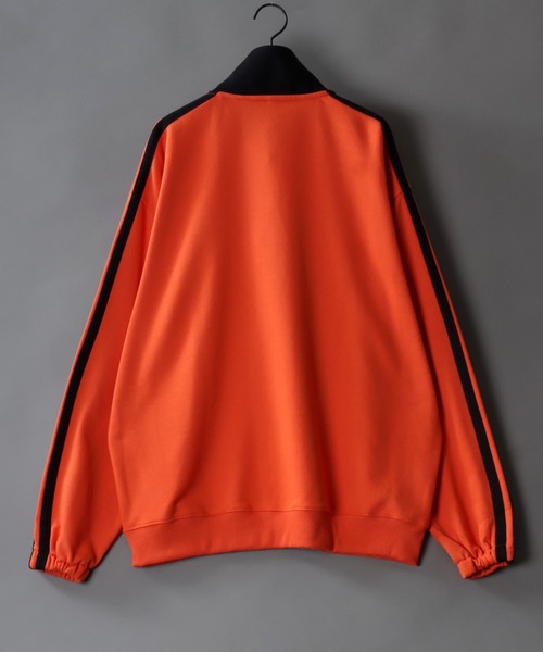 SITRY（シトリー） トレーナー スウェット sleeve line half zip sweat