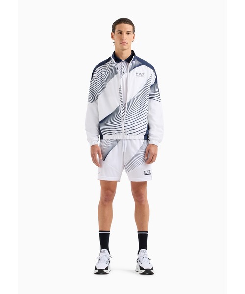 アルマーニEA7テニスショートパンツ EA7 パンツ 「エンポリオ アルマーニ EA7」Tennis Pro プリント
