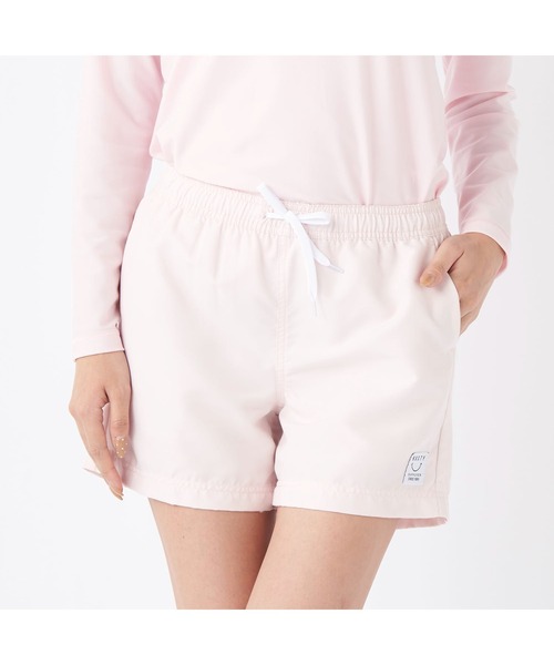 RUSTY（ラスティ） 水着 ショートパンツ ニコちゃん 織りネーム付き 海