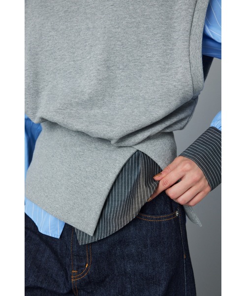 HeRIN.CYE ベスト ジレ Compact cut vest コンパクトカット