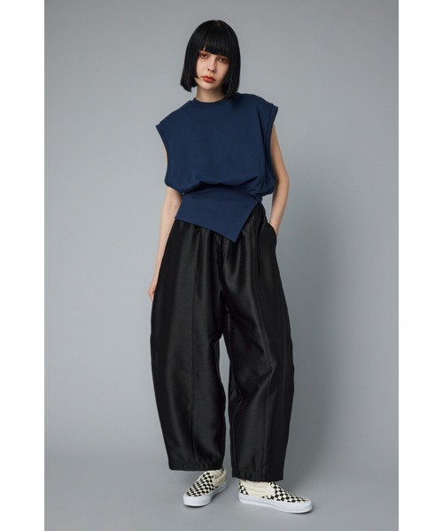 ベスト ジレ Compact cut vest　　コンパクトカットベスト レディース HeRIN.CYE ベスト ジレ Compact cut vest コンパクトカット