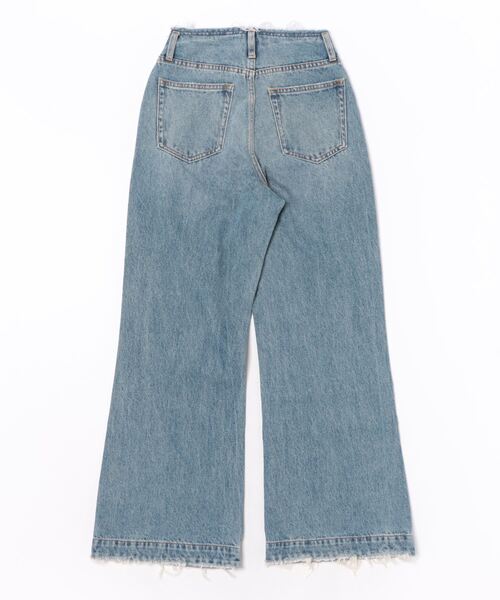 MOUSSY ジーンズ デニム デニムパンツ ZIP DESIGN LOOSE FLARE