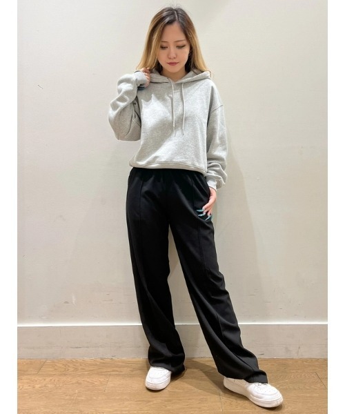 GAPパンツ&ヴィトン　うみ GAP パンツ ワイド シーム プルオンパンツ レディース