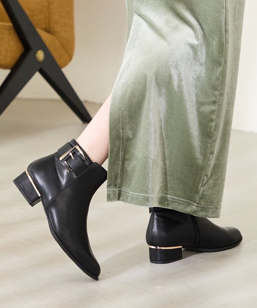 WA ORiental TRaffic ブーツ バックルベルトショートブーツ 42402