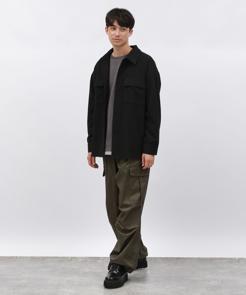 LAKOLE（ラコレ） ブルゾン アウター ウーリーテックCPOシャツ