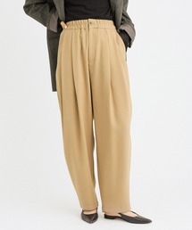 BABYLONE パンツ トリクシオンタックパンツ レディース
